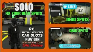 How to fix dead spots in Gta Online! (SOLO) #gta #gtaonline #gtaglitch #gtadeadspot