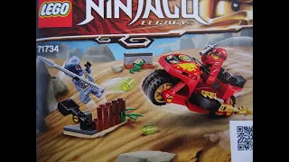 Lego Ninjago Legacy 71734 - Kai's Blade Cycle - Kais Feuer-Bike - Motorrad - motorcycle, moto