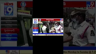 Traffic Police Impose fine to Hero Manchu Manoj - TV9