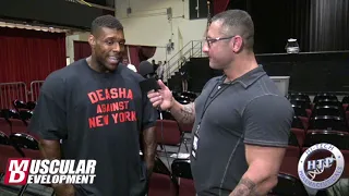 Nathan De asha's Post-Win Interview | 2018 IFBB New York Pro