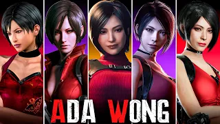 Evolution of Ada Wong in Resident Evil Games from RE2 to RE4 Remake | 2K 60FPS #residentevil4remake