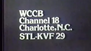 WCCB-TV 18, Charlotte NC Sign-off Recorded in September , 1980