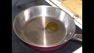 How to make your stainless steel pan non stick - The Mercury Ball Test