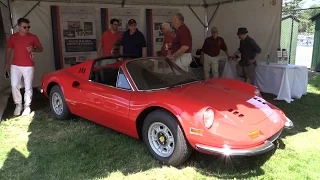 1972 Ferrari Dino at the 2015 Greenwich Concours d'Elegance