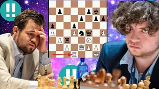 Horrible chess game 6 , Hans Niemann vs Magnus Carlsen 3