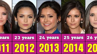 Nina Dobrev from 2007 to 2023