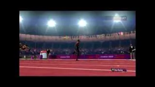 London 2012 Gameplay: 110m Hurdles Aries Merritt WR!