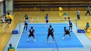 2011 Arafura Games  Sepaktakraw - Sports Authority of Thailand v Terengganu (Malaysia)(1of2)