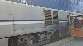 surfliner coming into santa barbara