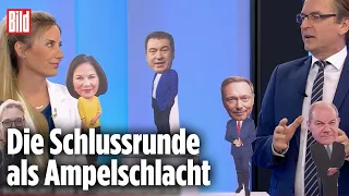 Das große Kandidaten-Ranking bei Bild: Wer konnte das politische Rennen machen?