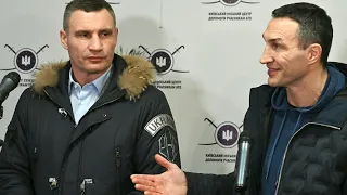 Ukraine: Kämpferische Klitschkos wollen Kiew verteidigen | AFP