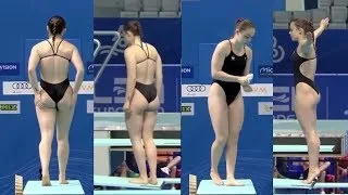 Laura Valore Denmark   3m Springboard Diving Highlights