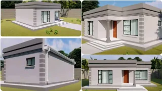 A beautiful 1-bedroom house design with everything you need in a house