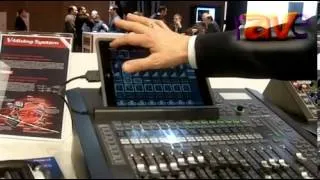 ISE 2013: Roland Systems Group Live Mixing Console with 32 Channels and iPad Integration