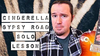 Cinderella "Gypsy Road" Guitar Solo Breakdown w/ Uncle Ben Eller! Weekend Wankshop 319