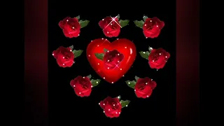 красивая💕 музыкальная💖 открытка 🌹эти розы для тебя 🌹🌹🌹🌹🌹🌹