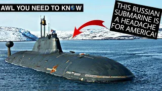 This Russian Submarine Is a Headache For U.S. Navy! #shorts