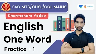 English One Word | Practice  - 1 | English | SSC MTS/CHSL/CGL Mains | Dharmendra Yadav