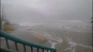 Hurricane Nicole Kicking Up Daytona Beach