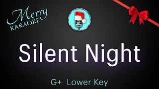 Silent Night.  G+ Lower Key. Christmas Karaoke