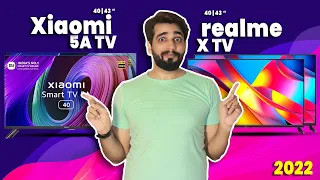 Xaiomi 5A TV Vs realme X TV 40" & 43 " Full HD TV | Should you buy these TV ? Hindi