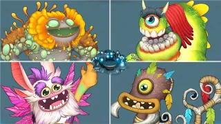 Wublin Island - All Rare Monsters Sounds & Animations | My Singing monsters