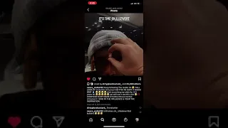 Rapper Liluzivert copying SAUCEWALKA getting the same type of Diamonds 💎 in his Face‼️