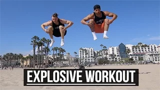 Explosive Jump Workout | No Gym Required | The Lost Breed