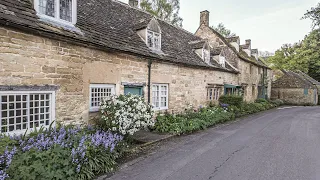 Early Morning Walk in a Sleepy Cotswold Village || ENGLISH Countryside