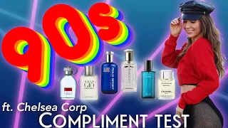 90's Men's Fragrance Throwback! Are they still good? Compliment test ft. Chelsea