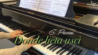 Donde lieta uscì, Mimi, Piano accompaniment, Opera karaoke