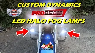 How To Install ProBEAM® LED Halo Fog Lights for Harley Davidson & Indian Motorcycles 🔧