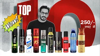 Top 10 Deodorant and Body Perfume for Men🔥 in Rs 250 | Perfume Route