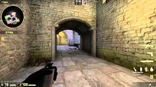 Cobblestone B site, Quad smoke