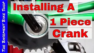 How To Install A BMX 1 Piece Crank, Bearings, and Cups | Step by Step