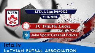 FC Talsi/FK Laidze - Jako Sport/Graanul Pellets [LTFA 1. Līga 2019/20 Highlights]