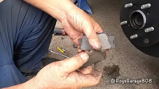 How to Replace the Rear Brake Pads & Rotors on a 2008 Toyota RAV4