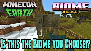 MINECON Biome Chooser|| Savannah Biome|| Mobs