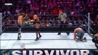 John Cena vs. Triple H vs. Shawn Michaels - WWE Championship Match  Survivor Series 2009 (HD)