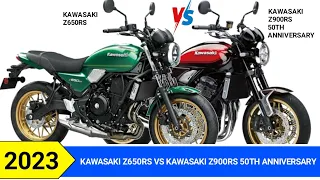 2023 Kawasaki Z650RS VS 2023 Kawasaki Z900RS 50th Anniversary