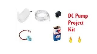 Mini DC Submersible Water Pump science project kit | Science model for students