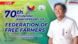 70th Anniversary of the Federation of Free Farmers 10/25/2023