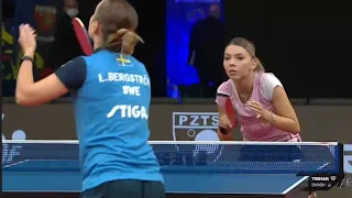 Bernadette Szocs (ROU) vs Linda Bergström (SWE) | European Championships 2021