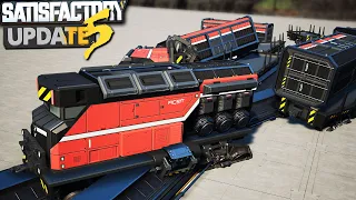 Satisfactory UPDATE 5 Reveal Trailer Reaction!