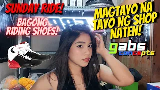 SIMULAN NA NATEN YUNG SHOP NATEN / GABS CONCEPTS/  BAGONG RIDING SHOES