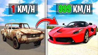 PASO del COCHE mas LENTO al mas RÁPIDO en GTA 5