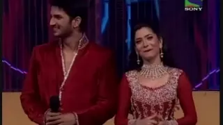 Sushant & Ankita's introduction performance - 12th December 2010