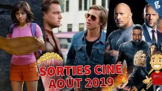 SORTIES à ne PAS MANQUER au CINEMA en AOÛT !