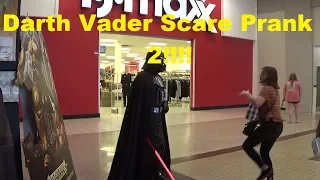 Darth Vader Statue Scare Prank 2!! Star Wars/ Hatcher Point Mall Waycross GA