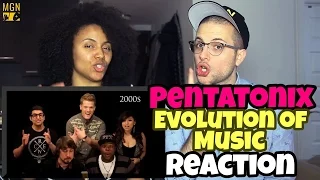 Pentatonix - Evolution of Music REACTION